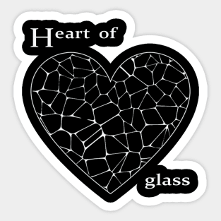 Heart of Glass Fanart Sticker